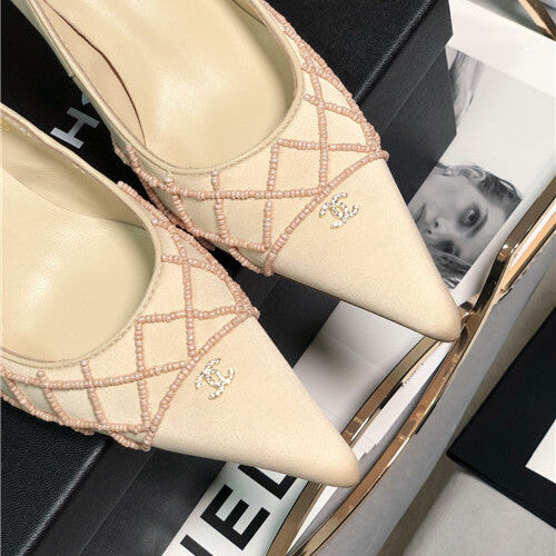 High Quality Luxury Chanel Mid Heel Sandals product detail