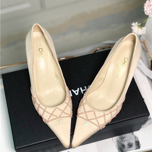 High Quality Luxury Chanel Mid Heel Sandals product detail