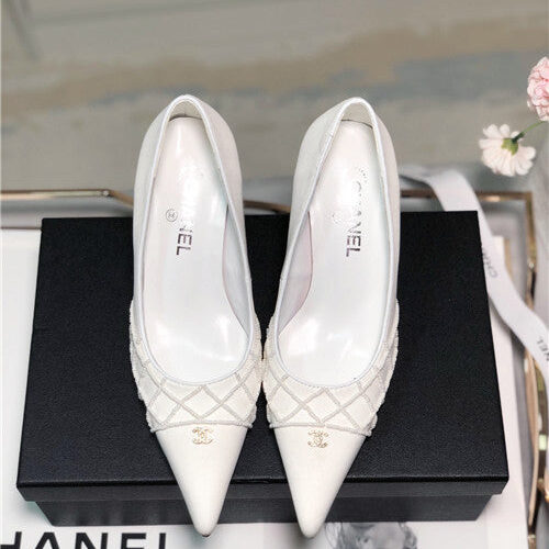 High Quality Luxury Chanel Mid Heel Sandals – Style 46854 product detail