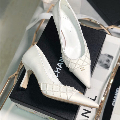 High Quality Luxury Chanel Mid Heel Sandals – Style 46854