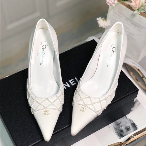 High Quality Luxury Chanel Mid Heel Sandals – Style 46854 alternate view