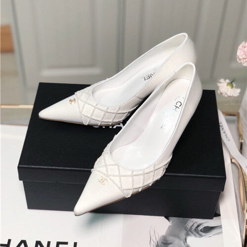 High Quality Luxury Chanel Mid Heel Sandals – Style 46854 product detail