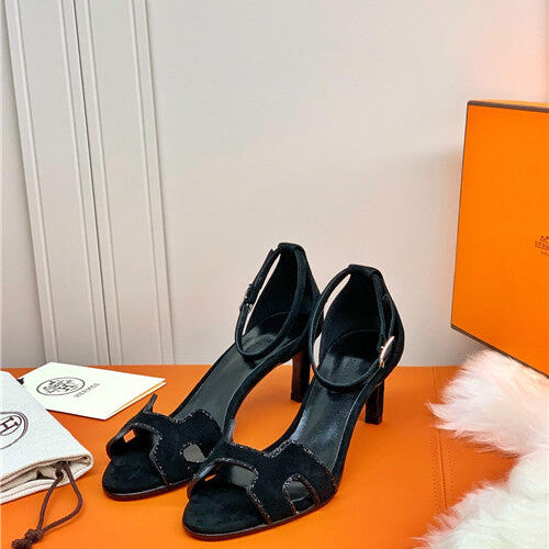 High Quality Luxury Hermes High Heel Sandals – Style 65891