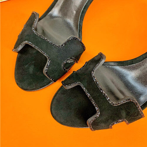 High Quality Luxury Hermes High Heel Sandals – Style 65891 product detail