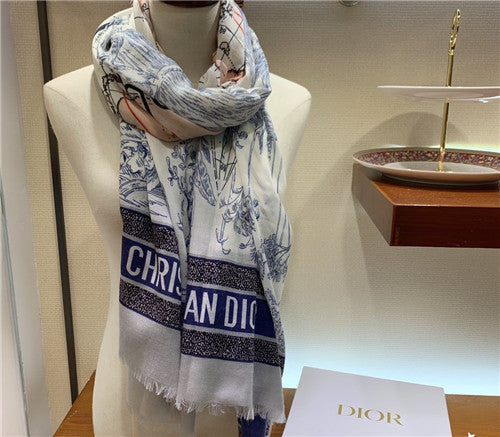 High Quality Luxury Dior Cashmere Shawl – Style 25335