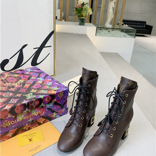 High Quality Luxury LV Women Boots Shoes product detail