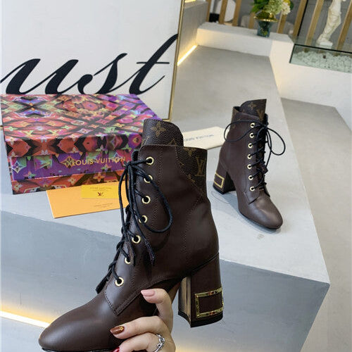High Quality Luxury LV Women Boots Shoes product detail