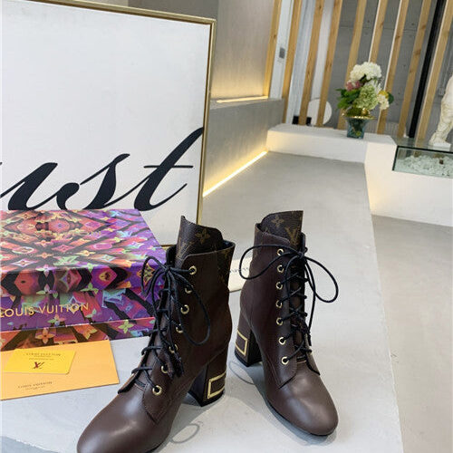 High Quality Luxury LV Women Boots Shoes product detail