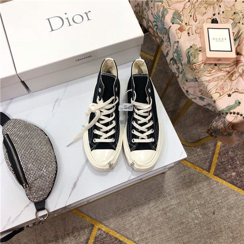 High Quality Luxury Dior X Converse Sneakers Shoes alternate view
