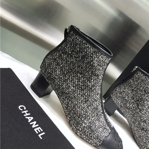 High Quality Luxury Chanel Booties Women Shoes alternate view