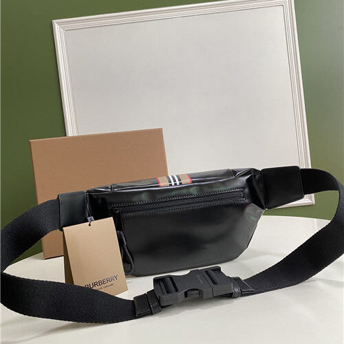 High Quality Luxury Burberry Canvas Belt Bag alternate view