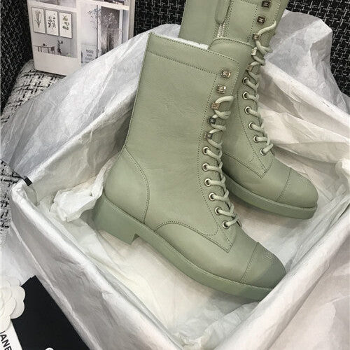 High Quality Luxury Chanel Ankle Boots Shoes – Style 38374 alternate view