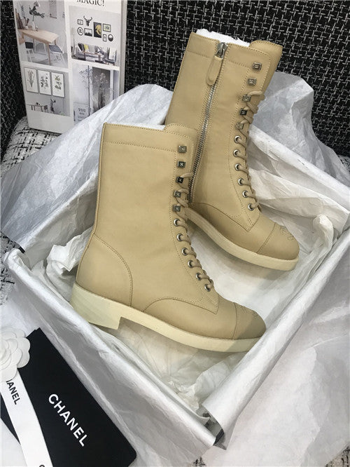 High Quality Luxury Chanel Ankle Boots Shoes – Style 45158 product detail