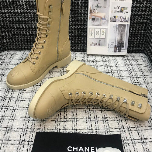 High Quality Luxury Chanel Ankle Boots Shoes – Style 45158 product detail