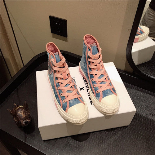 High Quality Luxury Converse X LV Sneakers Shoes – Style 05347