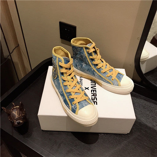 High Quality Luxury Converse X LV Sneakers Shoes