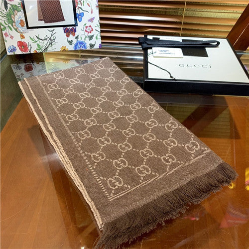 High Quality Luxury Gucci Cashmere Scarf Scarve – Style 26041 alternate view