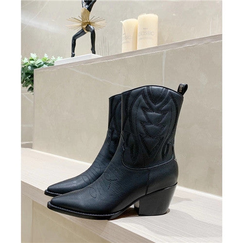 High Quality Luxury Dior Cowboy Boots Shoes