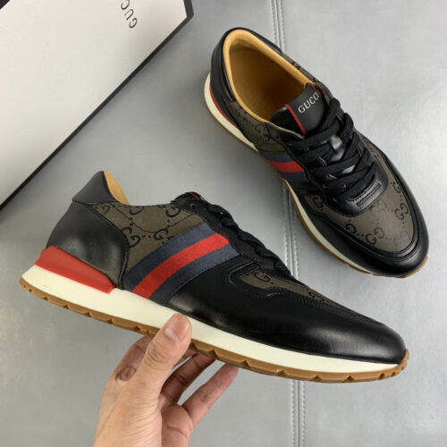 High Quality Luxury Gucci GG Sneakers Mens – Style 90323