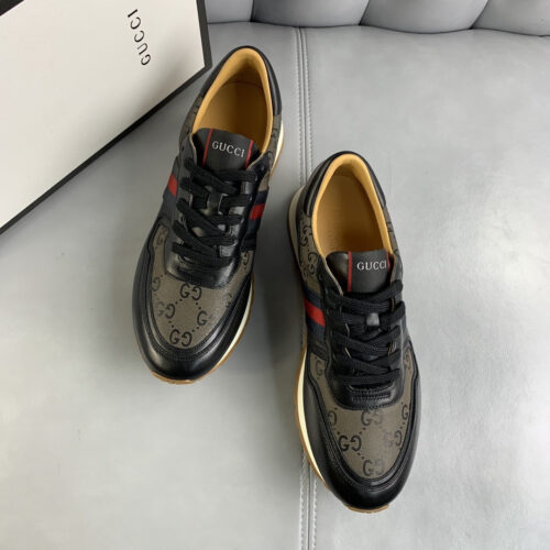 High Quality Luxury Gucci GG Sneakers Mens – Style 90323 product detail