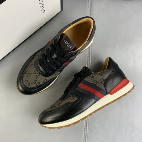 High Quality Luxury Gucci GG Sneakers Mens – Style 90323 alternate view