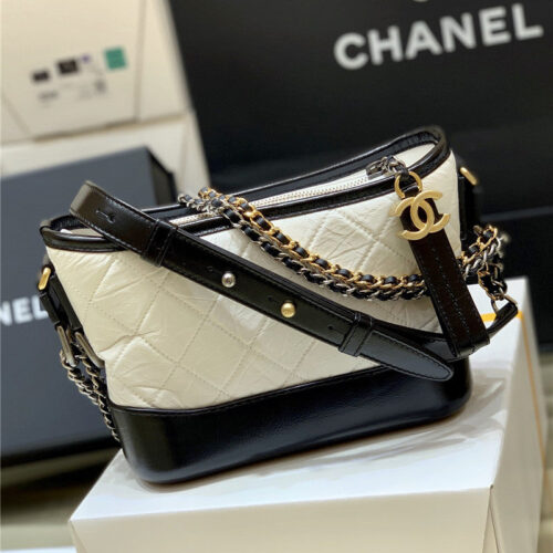 High Quality Luxury Chanel Gabrielle Hobo Bag Small – Style 47684 alternate view
