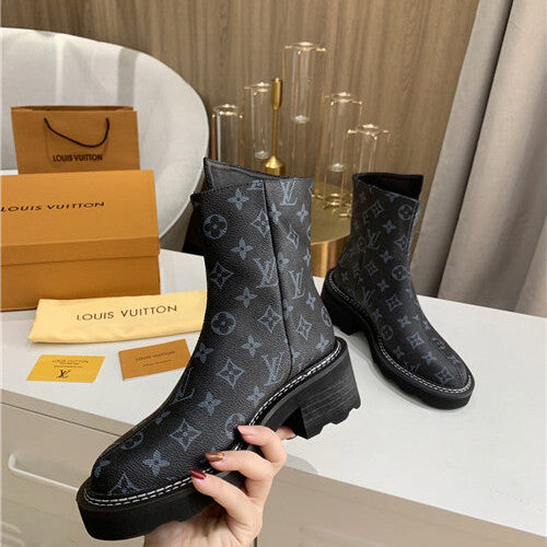 High Quality Luxury LV Booties Shoes product detail