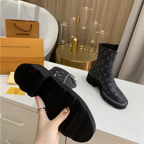 High Quality Luxury LV Booties Shoes product detail