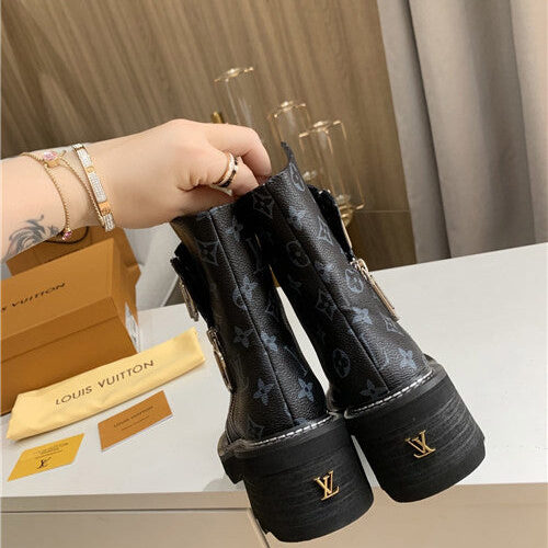 High Quality Luxury LV Booties Shoes product detail