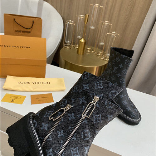 High Quality Luxury LV Booties Shoes product detail