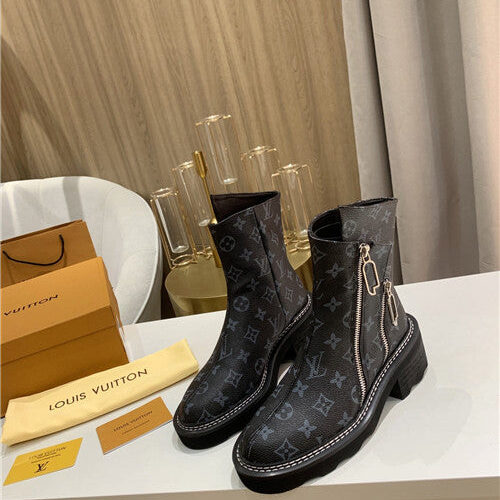 High Quality Luxury LV Booties Shoes product detail