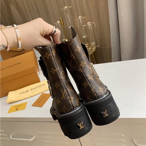 High Quality Luxury LV Booties Shoes – Style 61731 product detail