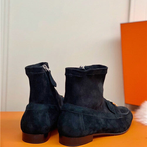 High Quality Luxury Hermes H Buckle Boots Shoes product detail