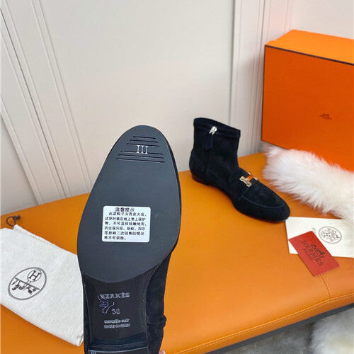 High Quality Luxury Hermes H Buckle Boots Shoes product detail