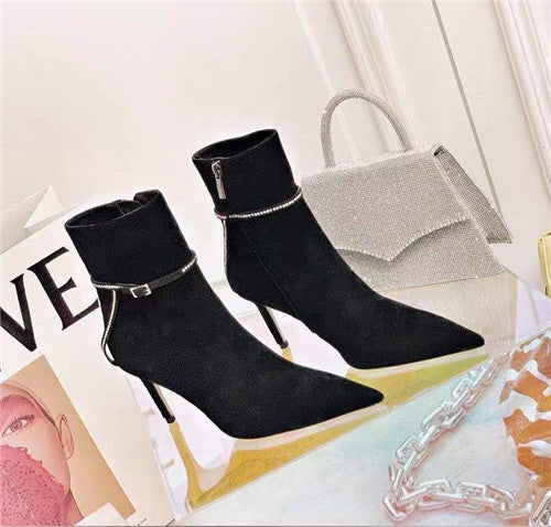 High Quality Luxury Jimmy Choo Ankle Boots – Style 45719
