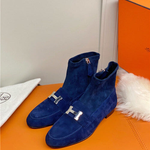 High Quality Luxury Hermes H Buckle Boots Shoes – Style 35971