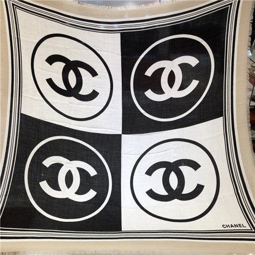 High Quality Luxury Chanel Cashmere Scarf Scarves – Style 25043