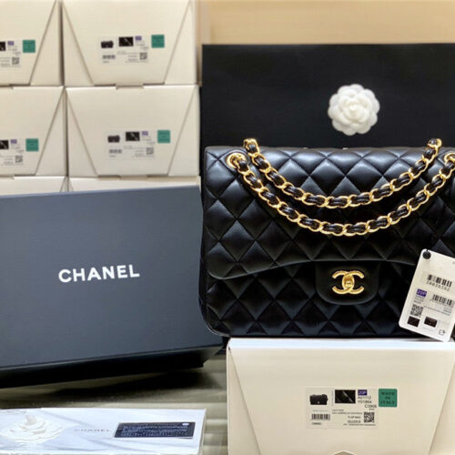 High Quality Luxury Chanel Classic Jumbo Bag – Style 47417