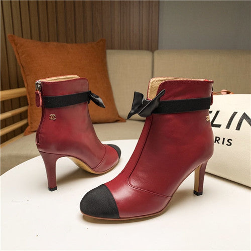High Quality Luxury Chanel Ankle Boots – Style 90406 alternate view