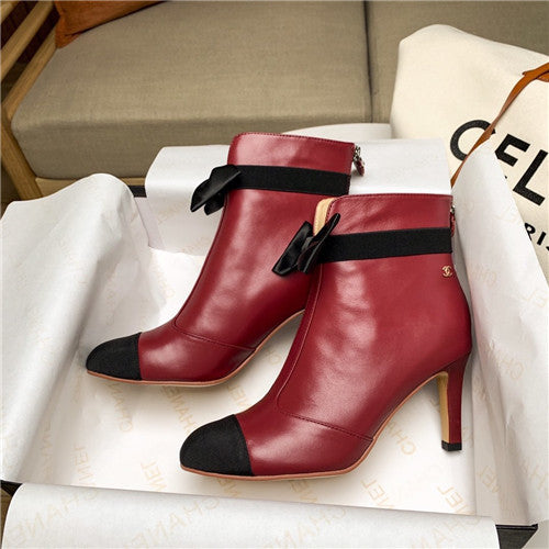 High Quality Luxury Chanel Ankle Boots – Style 90406