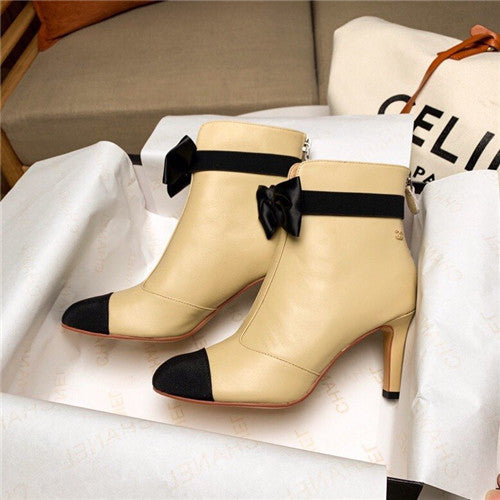 High Quality Luxury Chanel Ankle Boots – Style 52550 alternate view