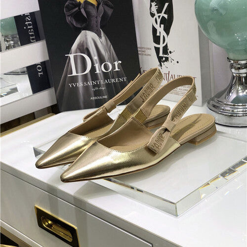 High Quality Luxury Dior Jadior Flats