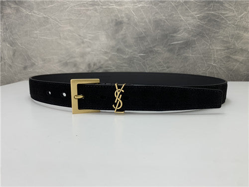 High Quality Luxury YSL Leather Belt – Style 45553
