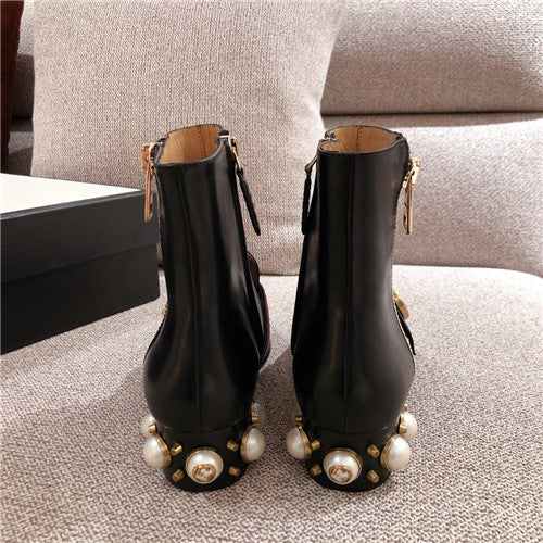 High Quality Luxury Gucci Pearl Boots Shoes – Style 46387 product detail