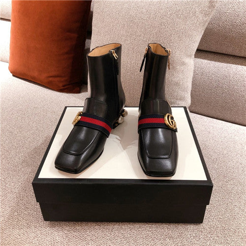 High Quality Luxury Gucci Pearl Boots Shoes – Style 46387 product detail