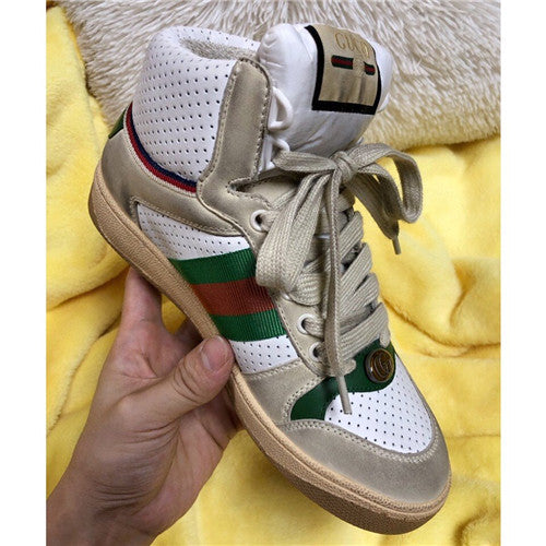 High Quality Luxury High Top Gucci Sneakers – Style 09235 product detail