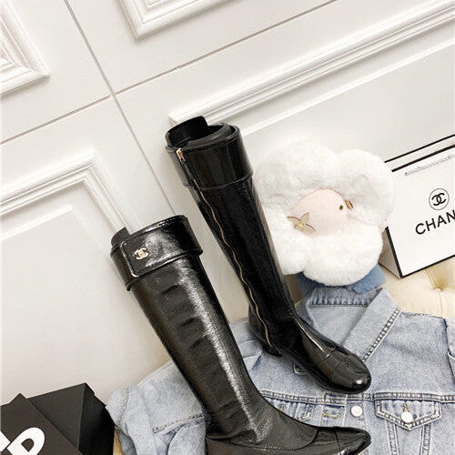High Quality Luxury Chanel Long Boots Shoes – Style 56070 product detail