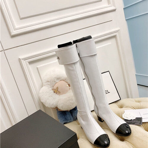 High Quality Luxury Chanel Long Boots Shoes – Style 28390 alternate view