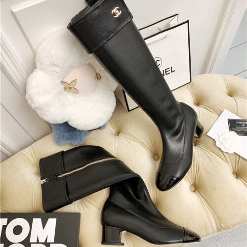 High Quality Luxury Chanel Long Boots Shoes – Style 31782 product detail