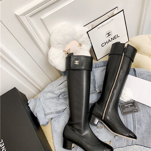 High Quality Luxury Chanel Long Boots Shoes – Style 31782